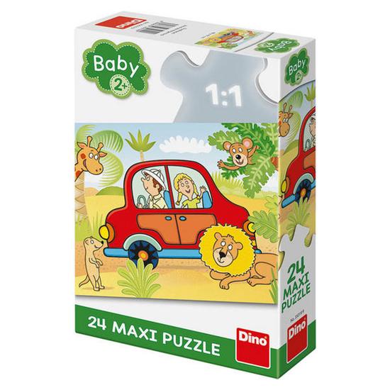 DINO Puzzle Safari MAXI 24 dílků - 350199