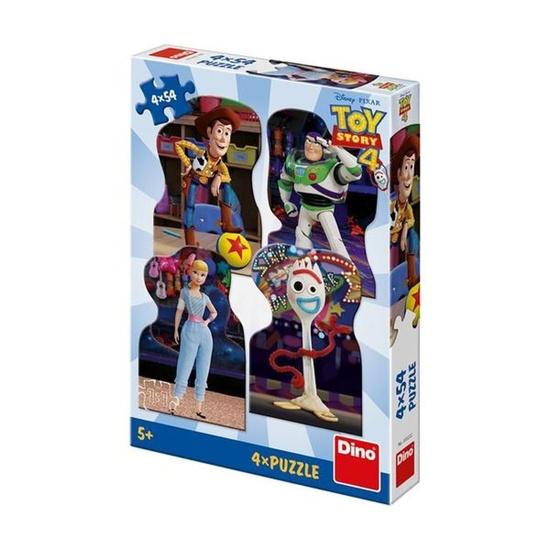 DINO Puzzle Toy Story 4, 4x54 dílků - 333222