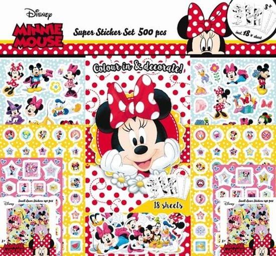 Samolepková sada 500 ks Minnie