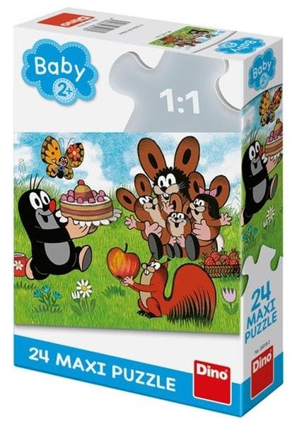 Levně Dino Krteček Narozeniny 24 dílků
