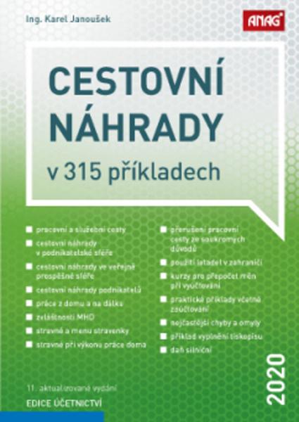 Cestovní náhrady v 315 příkladech 2020 - 978-80-7554-245-8