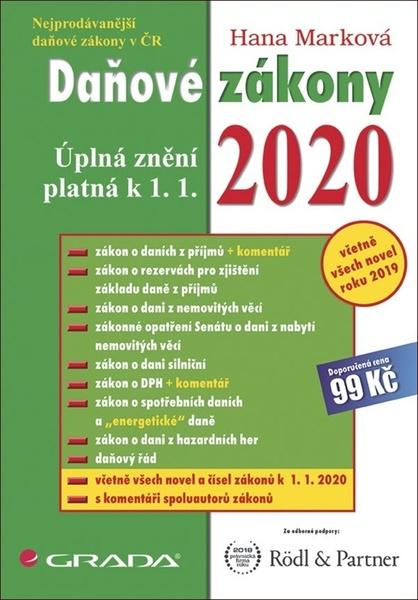 Daňové zákony 2020 - 978-80-271-1333-0
