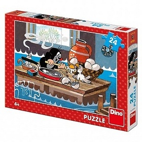 Puzzle Krtek a orel 24 dílků