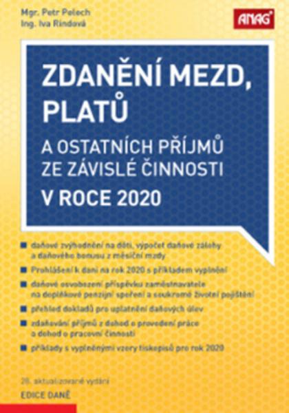 Zdanění mezd, platů a ostatních příjmů ze závislé činnosti v roce 2020 - 978-80-7554-255-7