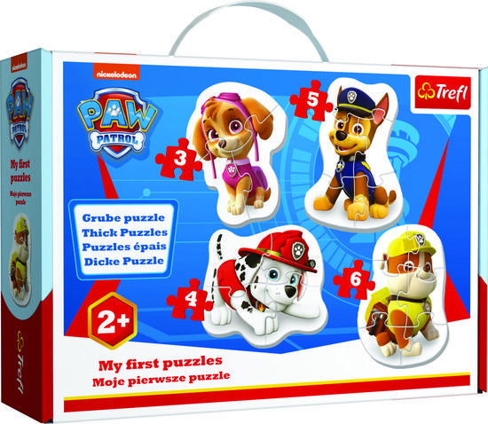 Baby puzzle - Skye, Marshall, Chase a Rubble / Tlapková patrola - 36087TRF