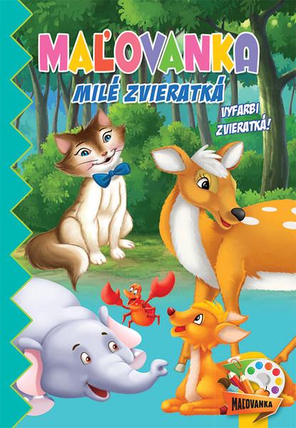 Levně Maľovanka Milé zvieratká