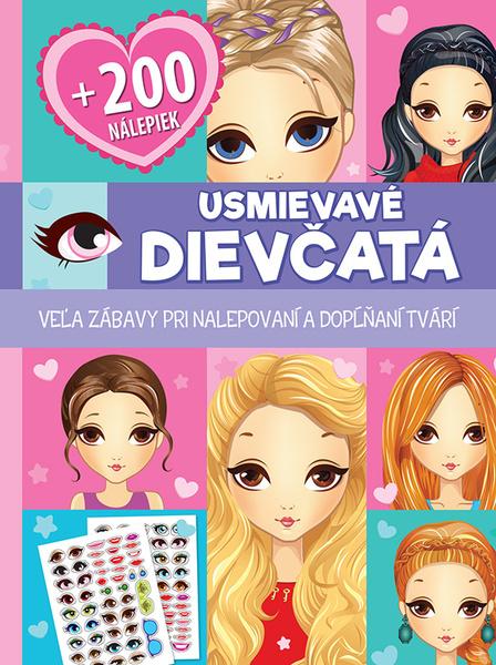Usmievavé dievčatá +200 nálepiek - 978-80-8444-116-2