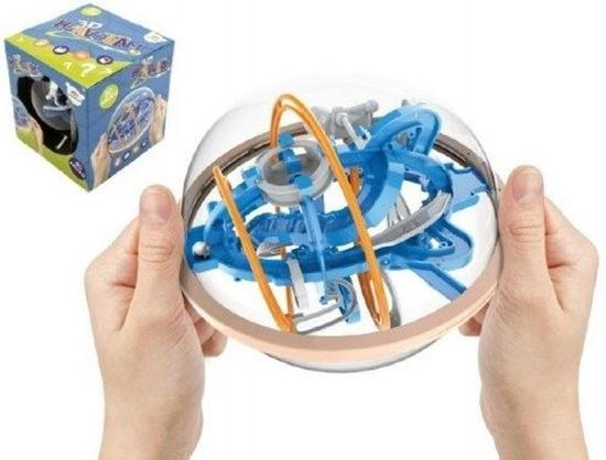 Hlavolam edukační koule 3D bludiště - 311152