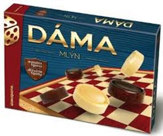 Levně Dáma a Mlýn společenská hra v krabici