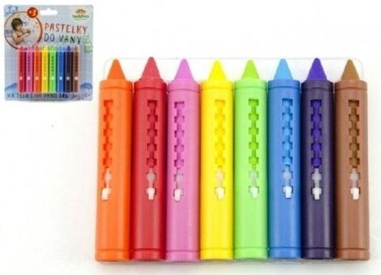 Levně Teddies Pastelky do vany i na tělo 8 ks