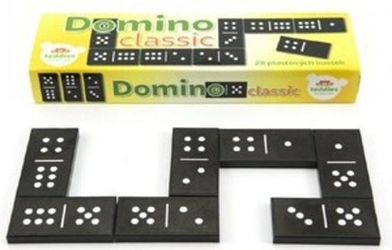 Levně Domino Classic společenská hra plast v krabičce