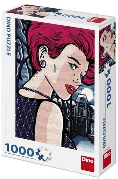 Levně Dino Pop Art: Tajemná žena 1000 dílků