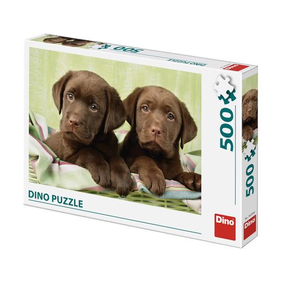 DINO Puzzle Labradoři 500 dílků - 502444