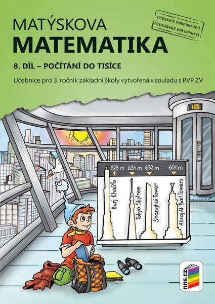 Matýskova matematika 8. díl Počítání do tisíce - 978-80-7600-071-1