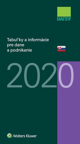 Levně Tabuľky a informácie pre dane a podnikanie 2020