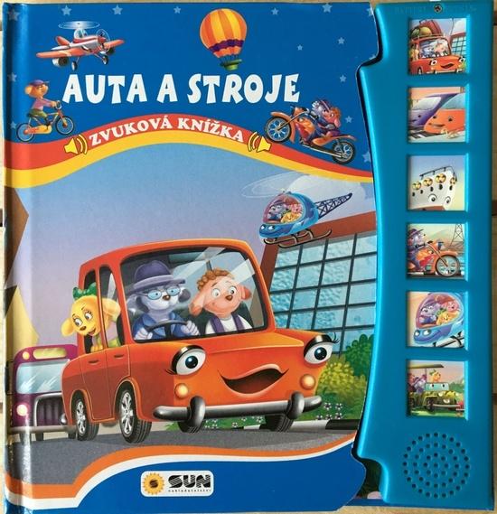 Auta a stroje Zvuková knížka - 978-80-7567-192-9