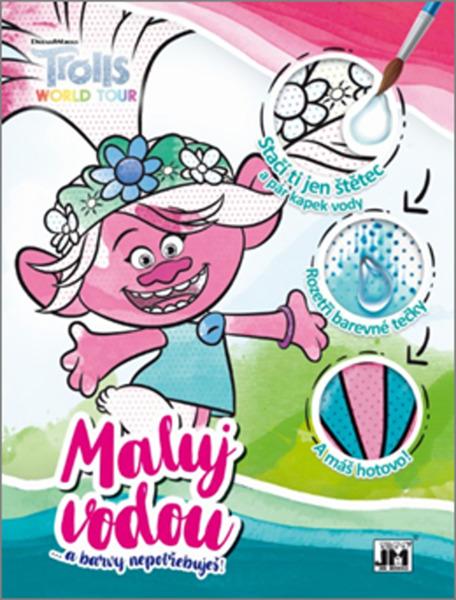 Trollové 2 Vodové omalovánky A4