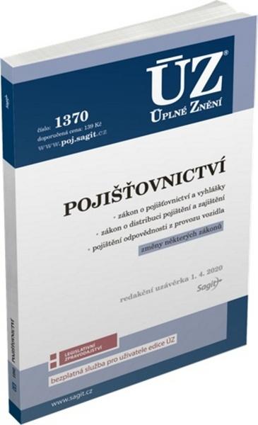 ÚZ 1370 Pojišťovnictví, pojištění odpovědnosti z provozu vozidla - 978-80-7488-405-4