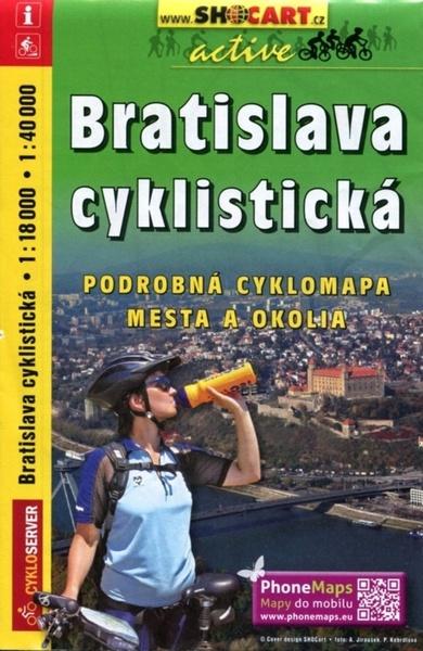 Bratislava cyklistická/cyklomapa 1:18T/1:40T - 978-80-7224-756-1