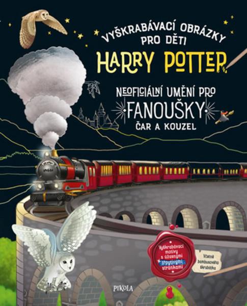 Vyškrabávací obrázky pro děti Harry Potter - 978-80-242-6700-5