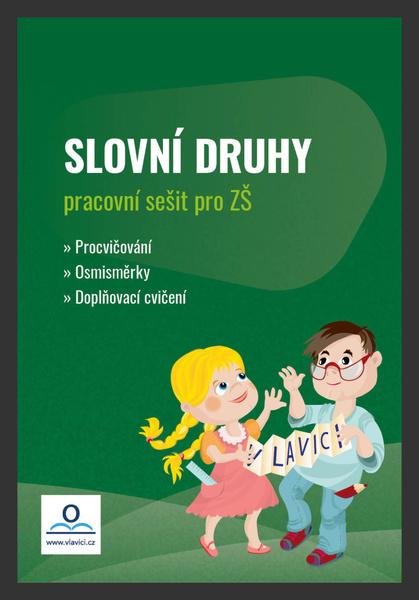 Pracovní sešit Slovní druhy - 978-80-88368-53-3
