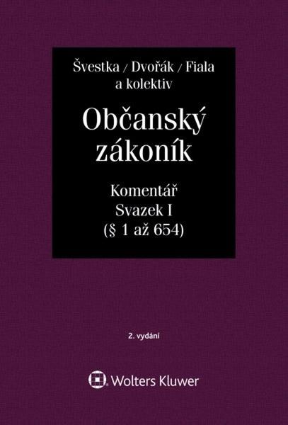 Levně Občanský zákoník, Svazek I