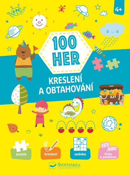 100 her, Kreslení a obtahování, Brožovaná - 978-80-256-2795-2