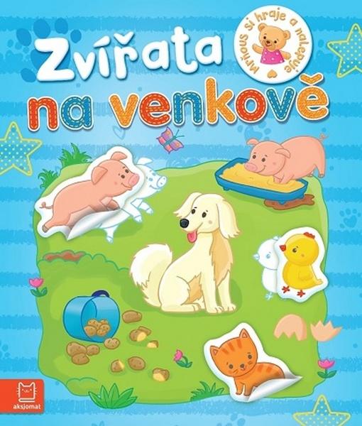 Zvířata na venkově Mrňous si hraje a nalepuje - 978-80-87845-76-9