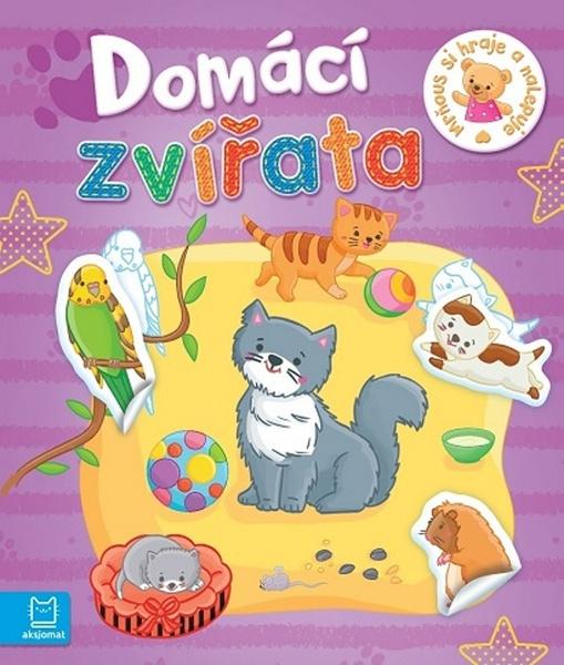 Domácí zvířata Mrňous si hraje a nalepuje - 978-80-87845-77-6