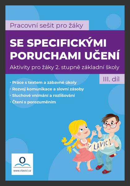 SPU - Sešit pro žáky s SPU 3. díl - 978-80-88368-58-8