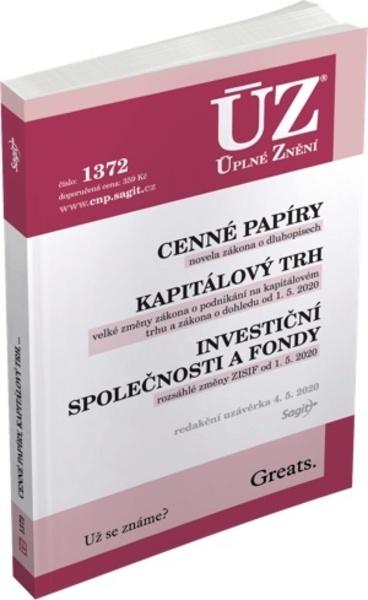 ÚZ 1372 Cenné papíry, Kapitálový trh, Investiční společnosti a fondy - 978-80-7488-407-8