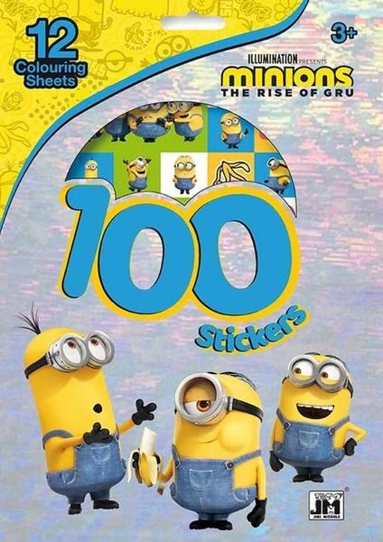 100 samolepek Mimoni 2