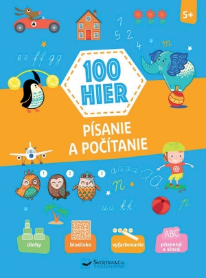 Levně 100 hier Písanie a počítanie 5+
