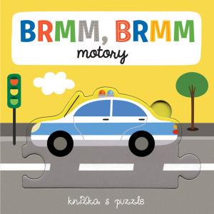 BRMM, BRMM motory Knižka s puzzle - 978-80-567-0545-2