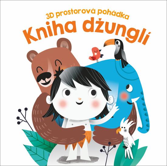 Levně 3D prostorová pohádka Kniha Džunglí