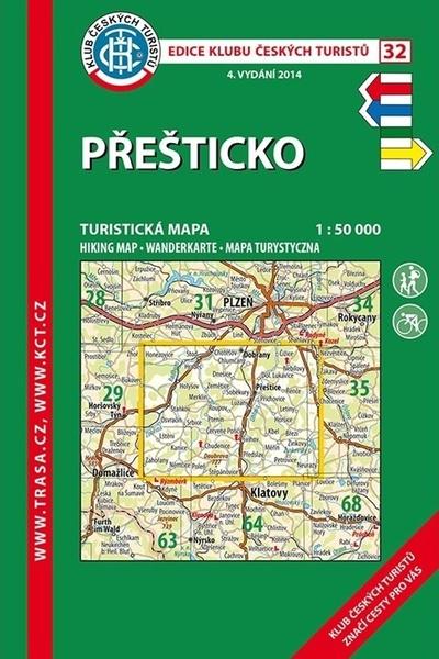 Levně KČT 32 Přešticko 1:50 000