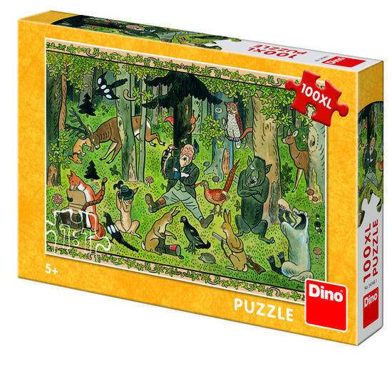 DINO Puzzle Hajného sen XL 100 dílků - 343481