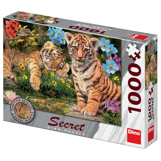 Puzzle 1000 Tygříci secret collection - 532779DIN
