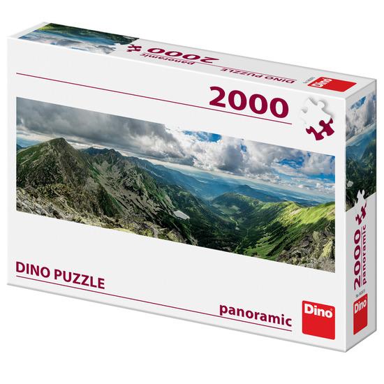 DINO Panoramatické puzzle Roháče 2000 dílků - 562073DIN