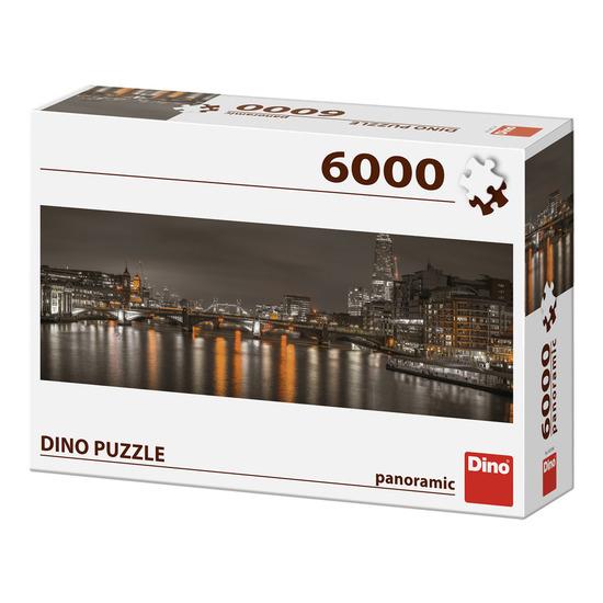 Puzzle 6000 Londýn v noci - 565104DIN
