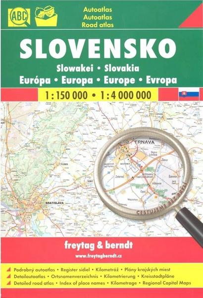AA Slovensko 1:150 000 - 978-80-7316-057-9