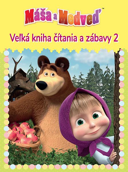 Máša a medveď 2 Veľká kniha čítania a zábavy - 978-80-252-4835-5