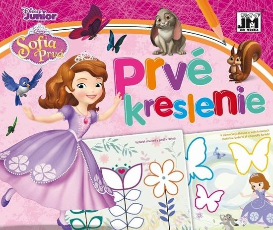 Omaľovánka JM Prvé kreslenie Sofia Prvá