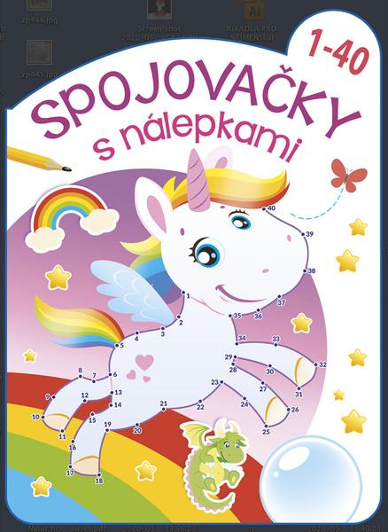 Spojovačky s nálepkami 1-40