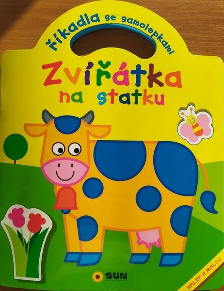 Zvířátka na statku Říkadla se samolepkami - 978-80-7567-530-9