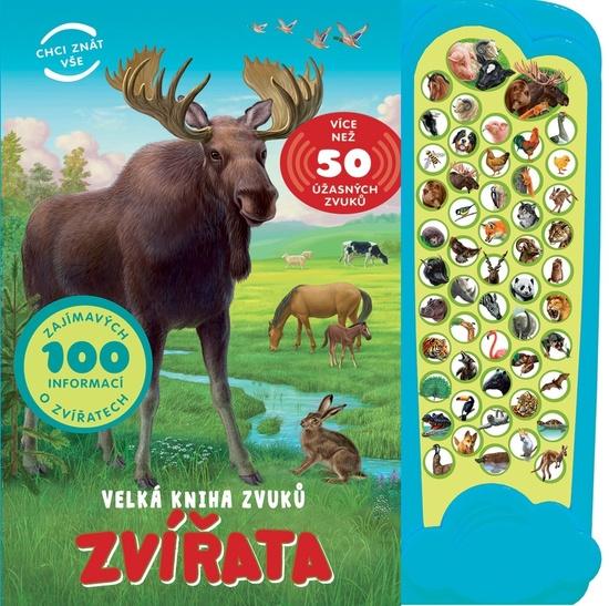 Levně Velká kniha zvuků Zvířata