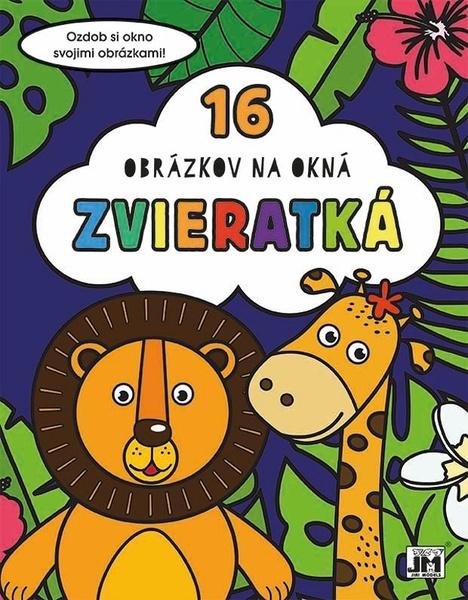 Levně Vymaľovanky do okien Zvieratká