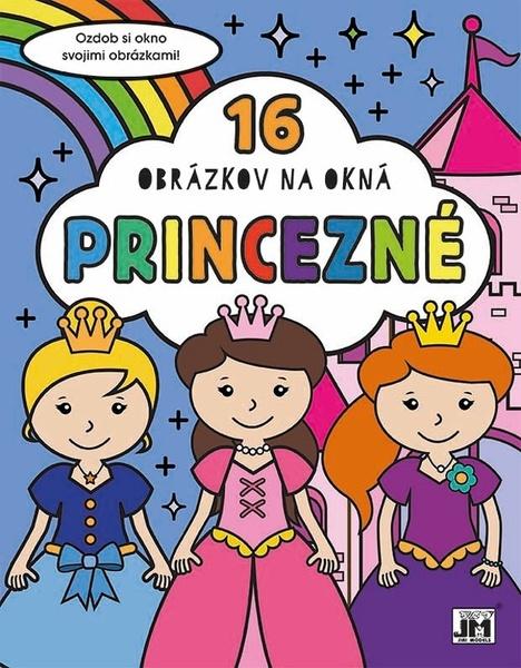 Levně 16 obrázkov na okná Princezné