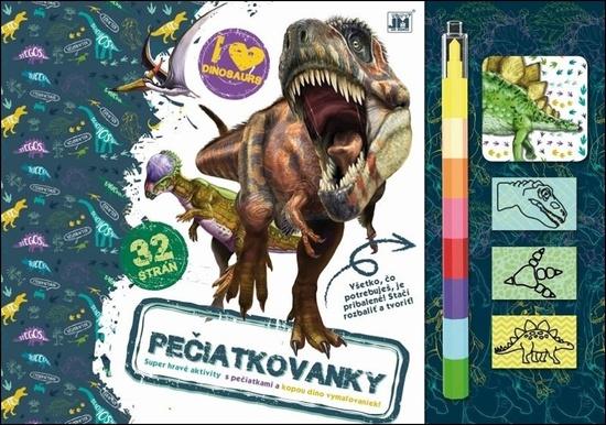 Levně Pečiatkovanky Dinosaury