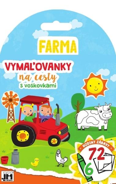 Levně Vymaľovanky na cesty Farma